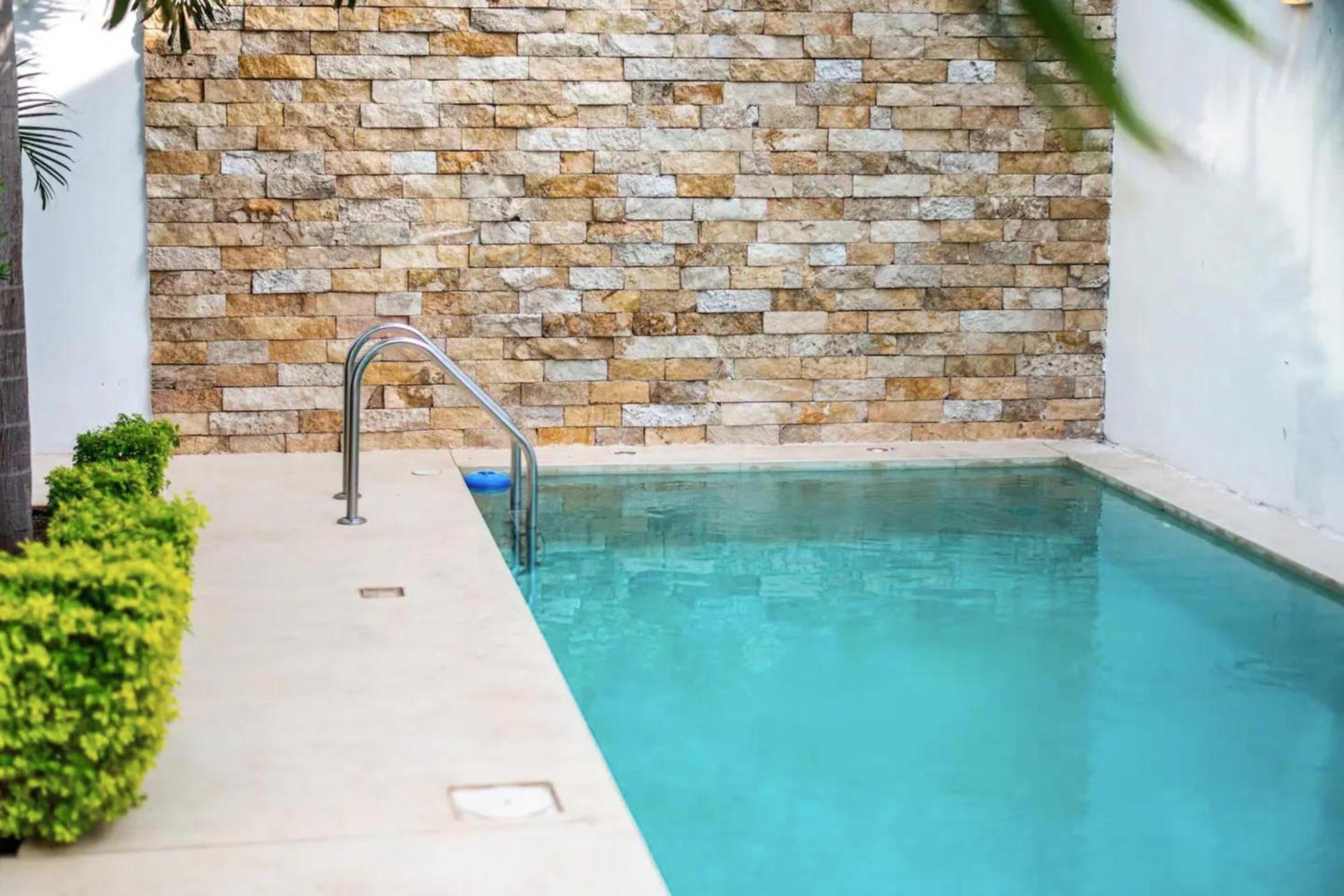 Villa Moderna Con Alberca, Gimnasio Y Cochera Merida Ngoại thất bức ảnh