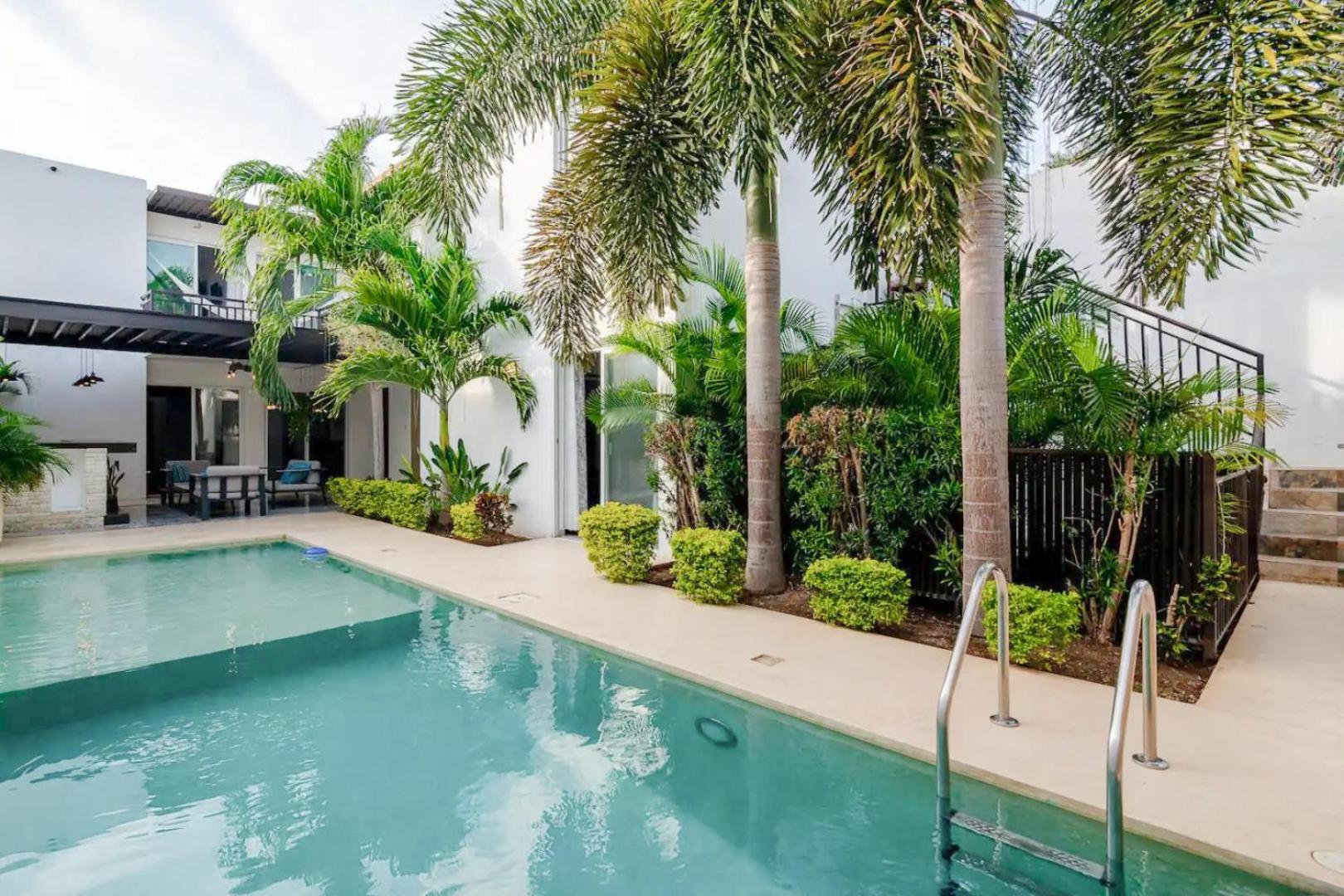 Villa Moderna Con Alberca, Gimnasio Y Cochera Merida Ngoại thất bức ảnh